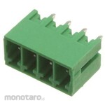RS PRO PCB terminal block, 3.5mm pitch, 1 row, 4 poles