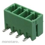 RS PRO PCB terminal block, 3.5mm pitch, 1 row, 4 poles