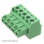 RS PRO PCB terminal block, 3.5mm pitch, 1 row, 5 poles