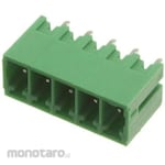 RS PRO PCB terminal block, 3.5mm pitch, 1 row, 5 poles