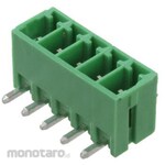 RS PRO PCB terminal block, 3.5mm pitch, 1 row, 5 poles