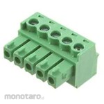 RS PRO PCB terminal block, 3.81mm pitch, 1 row, 5 poles