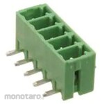 RS PRO PCB terminal block, 3.81mm pitch, 1 row, 5 poles
