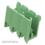 RS PRO PCB terminal block, 5.08mm pitch, 1 row, 3 poles