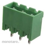 RS PRO PCB terminal block, 5.08mm pitch, 1 row, 3 poles
