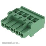 RS PRO PCB terminal block, 5.08mm pitch, 1 row, 5 poles