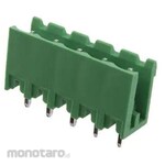RS PRO PCB terminal block, 5.08mm pitch, 1 row, 5 poles