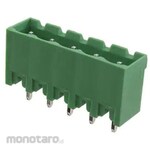 RS PRO PCB terminal block, 5.08mm pitch, 1 row, 5 poles