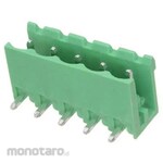 RS PRO PCB terminal block, 5.08mm pitch, 1 row, 5 poles