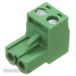 RS PRO PCB terminal block, 5mm pitch, 1 row, 2 poles