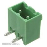 RS PRO PCB terminal block, 5mm pitch, 1 row, 2 poles