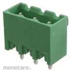 RS PRO PCB terminal block, 5mm pitch, 1 row, 3 poles