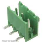 RS PRO PCB terminal block, 5mm pitch, 1 row, 3 poles
