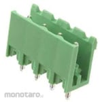 RS PRO PCB terminal block, 5mm pitch, 1 row, 4 poles