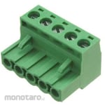 RS PRO PCB terminal block, 5mm pitch, 1 row, 5 poles