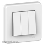 Schneider Electric Leona-1Pole 3Way Switch-10Ax Lift Terminals-White