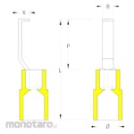 WEIDMULLER Hook-Type Cable Lugs