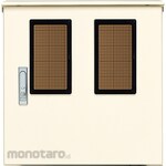 Panasonic WHM storage cabinet 2 windows SUS