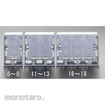 ESCO [For Mall] Switch Box (2 Holes/Beige) (Kotak Panel Listrik)