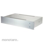 CAMDENBOSS CAMDENBOSS Rack Mount Enclosure 2U, Height: 88.1 mm C19G2363S