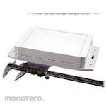 HAMMOND ABS resin, Height: 37.3 mm, Depth: 180.3 mm