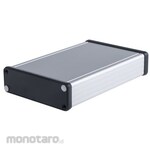 HAMMOND Hammond 160 x 106.13 x 33.63mm Aluminum Silver Anodized