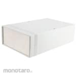 HAMMOND Hammond Case for Electronics, 250 x 160 x 76mm, Flame Retardant ABS, Grey
