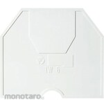 Wieland Terminal Accessories For Din Rail Mounting Partition Plate Tw 6 Series (Plat Pembatas Terminal)