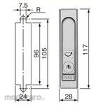 Panasonic Flat rotating handle