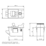 Panasonic Latch lock