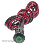 RS PRO LED Indicator, Green 8mm, 24 V Dc