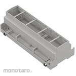RS PRO RS PRO DIN Rail Module Box ABS Plastic