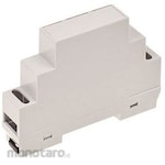 RS PRO RS PRO DIN Rail Module Box, ABS Plastic, 17.5 x 90.0 x 64.9mm