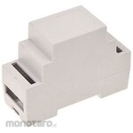 RS PRO RS PRO DIN Rail Module Box, ABS Plastic, 34.4 x 88.8 x 62.8mm
