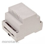 RS PRO RS PRO DIN Rail Module Box, ABS Plastic, 69.7 x 89.3 x 64.7mm
