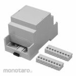 RS PRO RS PRO DIN Rail Module Box, Polycarbonate, 53.4 x 90 x 58mm