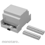 RS PRO RS PRO DIN Rail Module Box, Polycarbonate, 71.2 x 90 x 58mm