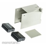 RS PRO RS PRO DIN Rail Module Box, Polycarbonate, 75 x 55 x 110mm