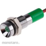 RS PRO RS Pro LED indicator Q6R3CXXG24E, green 6mm, 24 V dc