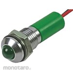 RS PRO RS Pro LED indicator Q8P3CXXG24E, green 8mm, 24 V dc