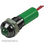 RS PRO RS Pro LED indicator Q8P7BXXG02E, green 8mm, 2 V dc