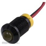 RS PRO RS Pro LED indicator Q8P7BXXY02E, yellow 8mm, 2 V dc