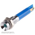 RS PRO RS Pro LED indicator, blue 6mm, 24 V dc