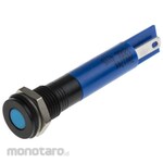 RS PRO RS Pro LED indicator, blue 8mm, 12 V dc