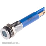 RS PRO RS Pro LED indicator, blue 8mm, 220 V ac