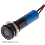 RS PRO RS Pro LED indicator, blue 8mm, 24 V dc