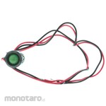 RS PRO RS Pro LED indicator, green 12mm, 12 V dc