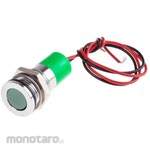 RS PRO RS Pro LED indicator, green 14mm, 24 V dc