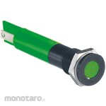 RS PRO RS Pro LED indicator, green 6mm, 12 V dc