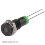 RS PRO RS Pro LED indicator, green 6mm, 2 V dc